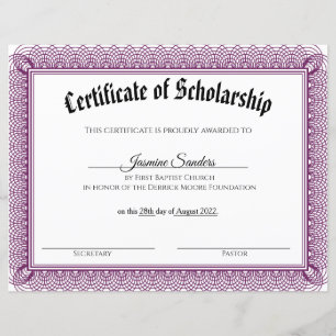 Lila Swirn-Border-Stipendium