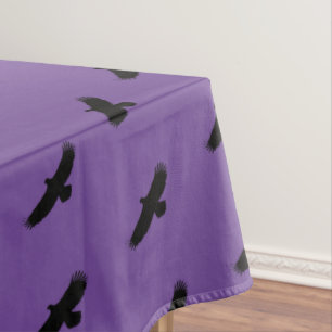 Lila Tablette mit Adler - Custom Colors Tischdecke