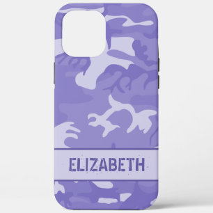 Lila-Tarn-Monogramm Case-Mate iPhone Hülle