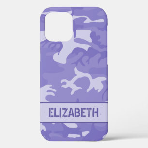 Lila-Tarn-Monogramm Case-Mate iPhone Hülle