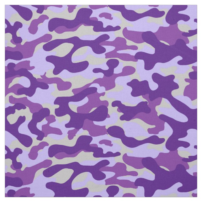 Lila-Tarnmuster  Stoff (Muster)