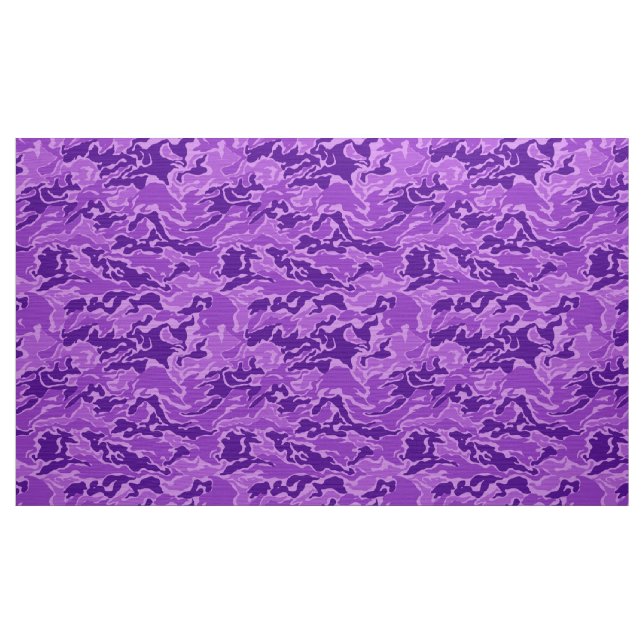 Lila Tarnungs-Muster-Gewebe Stoff (Yard (91,4 cm))