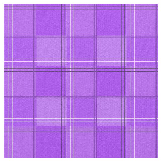 Lila Tartan Stoff (Nahaufnahme)