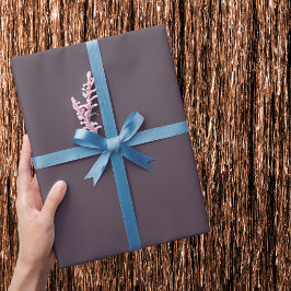 Lila Taupe-Solid-Farbe Geschenkpapier