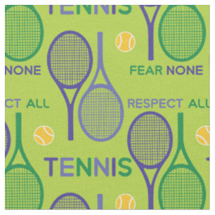 Lila Tennis, Respekt vor allen... (siehe Beschreib Stoff