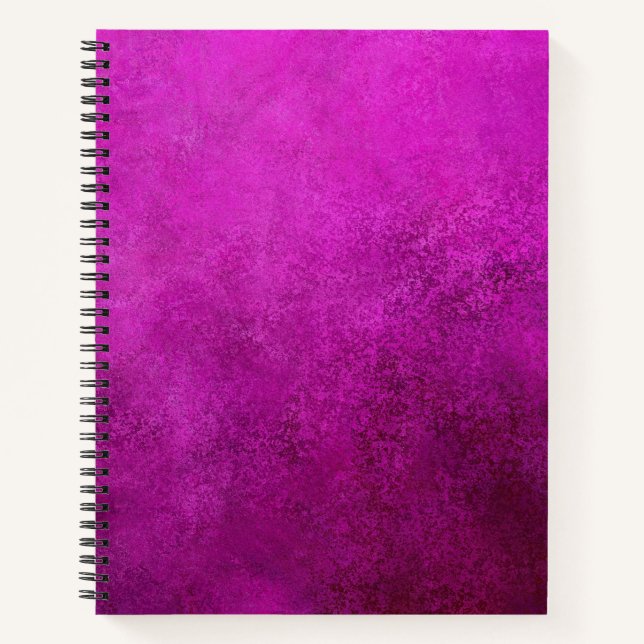 Lila Textur Notizbuch (Vorderseite)