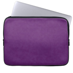Lila texturierter Denim, Laptop-Sieb Laptopschutzhülle