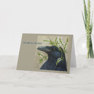 Lila the raven card karte
