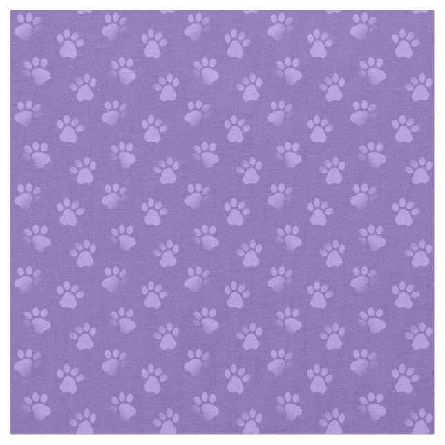Lila Tierkatzenpflastermuster Stoff (Nahaufnahme)