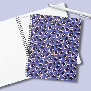 Lila Tierprint Planer