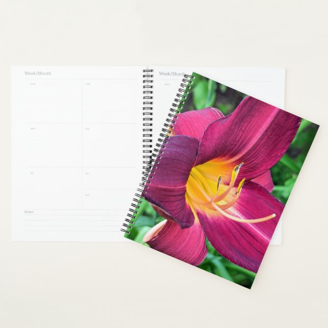 Lila Tiger Lily Planner Planer (Anzeige)