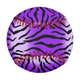 lila Tigerdruck Baseball