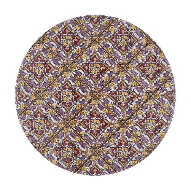Lila Tile Schneidebrett (Vorderseite)