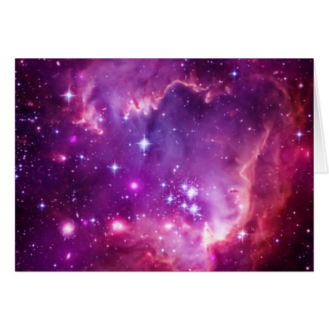 Lila Tinte kleine magellanische Wolke (Vorderseite (Horizontal))