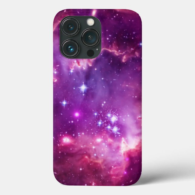 Lila Tinte kleine magellanische Wolke Case-Mate iPhone Hülle (Rückseite)