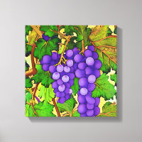 Lila Trauben auf Grapevine