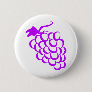 Lila Trauben Button