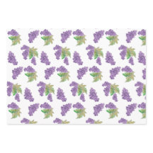 Lila Traubenwasser Handgemalt