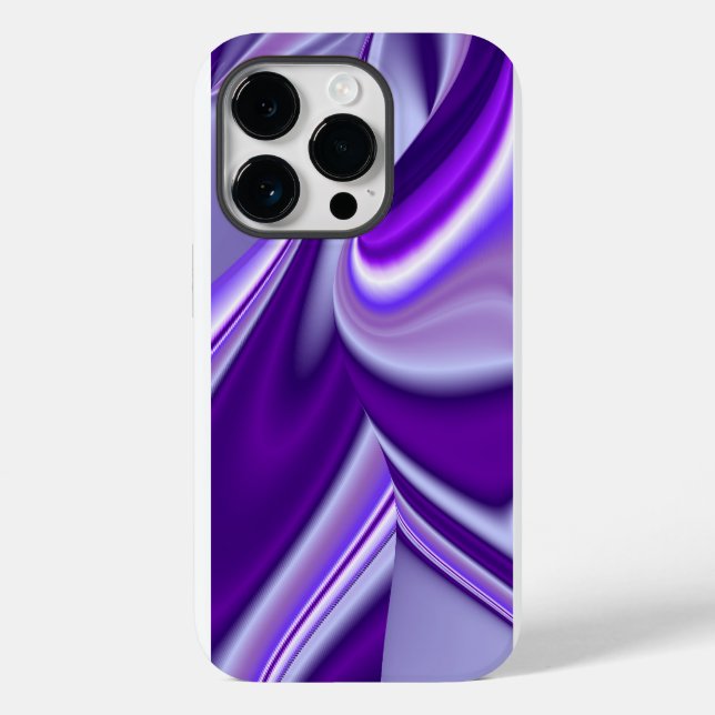 Lila Traum, Abstrakte Fantasie Rainbow Art Case-Mate iPhone 14 Pro Hülle (Rückseite)