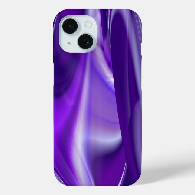 Lila Traum, Abstrakte Fantasie Rainbow Art Case-Mate iPhone Hülle (Rückseite)