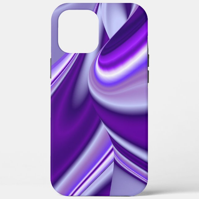 Lila Traum, Abstrakte Fantasie Rainbow Art Case-Mate iPhone Hülle (Rückseite)