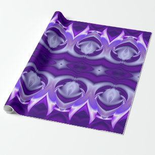 Lila Traum, Abstrakte Fantasie Rainbow Art Geschenkpapier