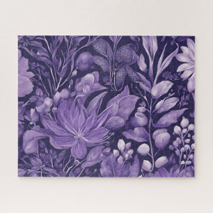 Lila Traum Elegantes botanisches Design