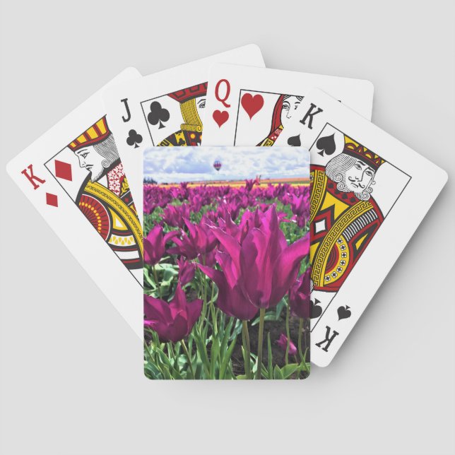 Lila Traum Spielkarten (Rückseite)