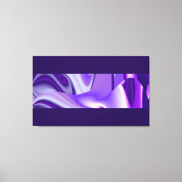 Lila Träume, Abstrakte Fantasy Rainbow Art Leinwanddruck