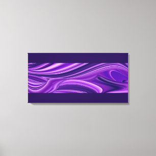 Lila Träume, abstrakte Fantasy-Regenbogen-Kunst Leinwanddruck