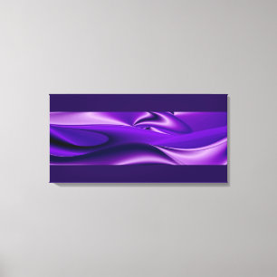 Lila Träume, abstrakte Fantasy-Regenbogen-Kunst Leinwanddruck