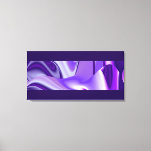 Lila Träume, abstrakte Fantasy-Regenbogen-Kunst Leinwanddruck