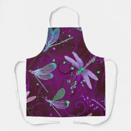 Lila Träume Schürze