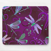 Lila Träume von Libellen