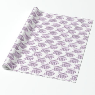 Lila Tribal Arrow-Muster Geschenkpapier