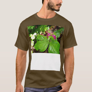 lila Trillium 3 T-Shirt