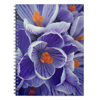 Lila Tulip-Notebook Notizblock