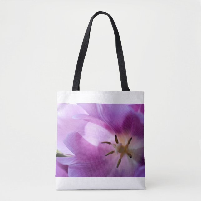 Lila Tulip Tasche (Vorderseite)