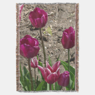 Lila Tulips-Decken Decke