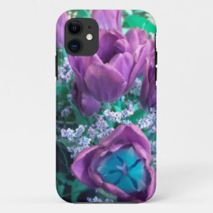 Lila Tulips iPhone 5 Fall Case-Mate iPhone Hülle