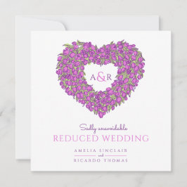 Lila Tulpen Ankündigung