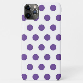 Lila Tupfen Case-Mate iPhone Hülle