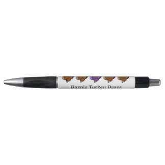 Lila Türkei-Grip-Pen Kugelschreiber
