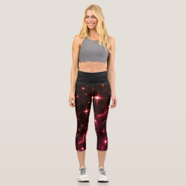 Lila Twilight Capri Leggings