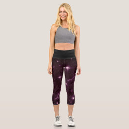 Lila Twilight Capri Leggings