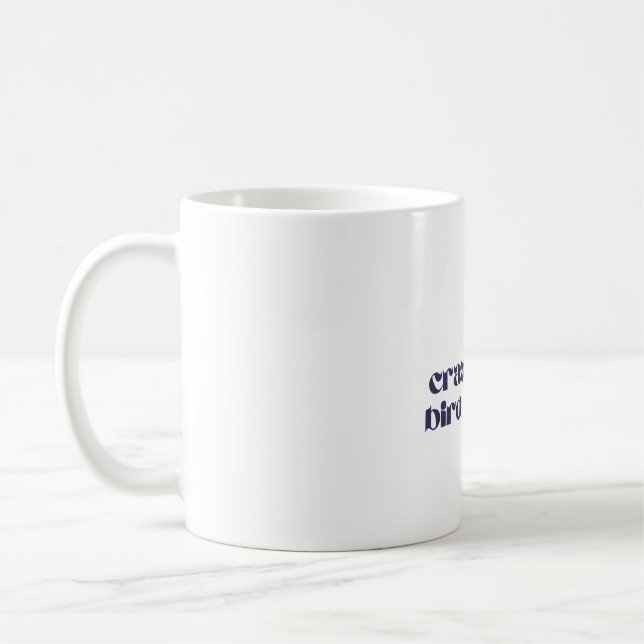 lila Typ-Geliebter Kaffeetasse (Links)