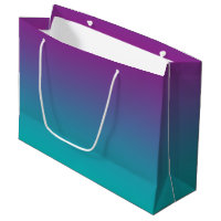 Lila u. aquamarines Ombre