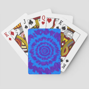 Lila u. blaue Krawatten-Spielkarten Spielkarten