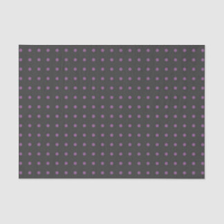 Lila u. dunkelgraues Polka-Punkt-Seidenpapier Seidenpapier