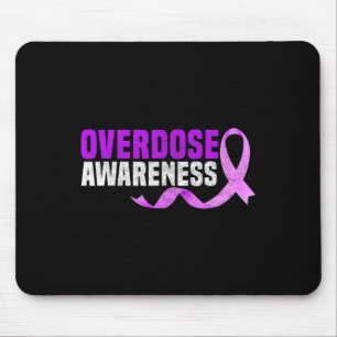 Lila Überdosierung Gaben Opioid Surviv Mousepad